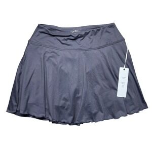 X By Gottex Skort NWT Women's Size S Gray‎ Athletic Tennis Golf Skirt Shorts